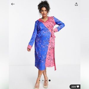 Never fully dressed wrap dress